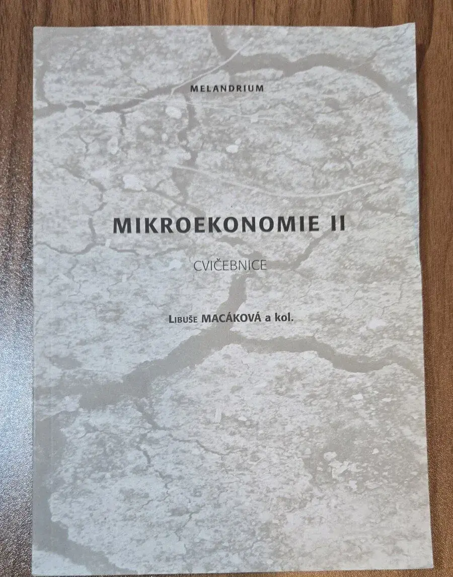 Mikroekonomie II (Cvičebnice)