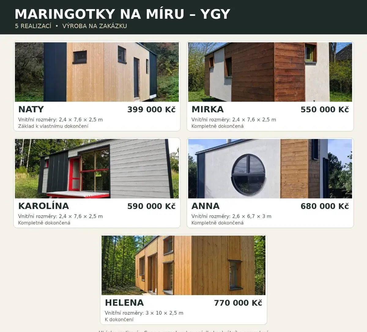 Maringotka na míru - YGY