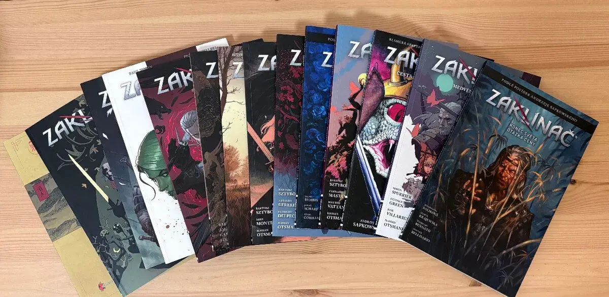 Komiksy série Zaklínač