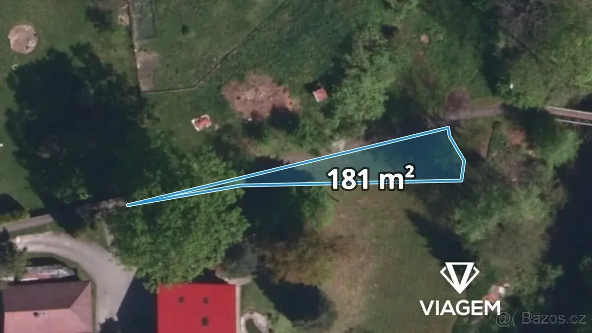 Nemovitost – pozemek 181 m²