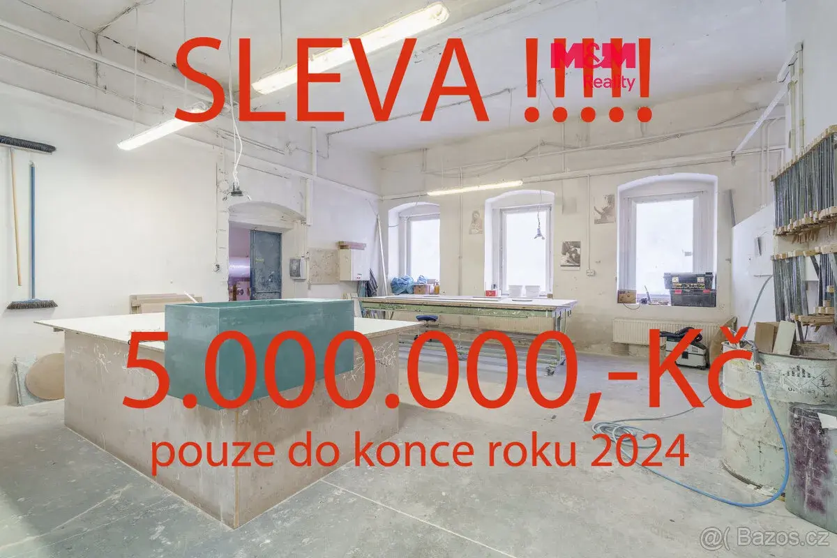 SLEVA 5.000.000,- Prodej výrobního objektu, Karlovy Vary