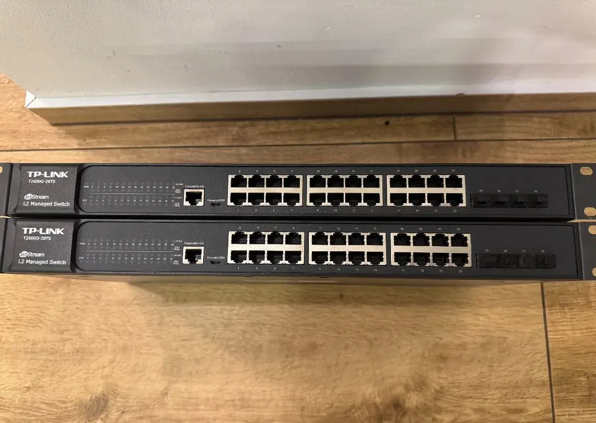 TP-Link JetStream T2600G-28TS – 24portový gigabitový SWITCH