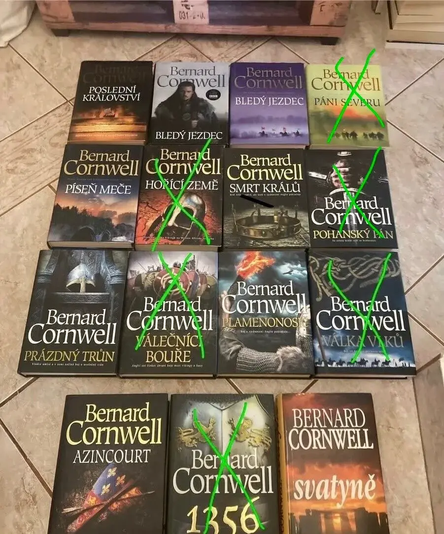 Bernard Cornwell - Série Uhtred Z Bebbanburgu