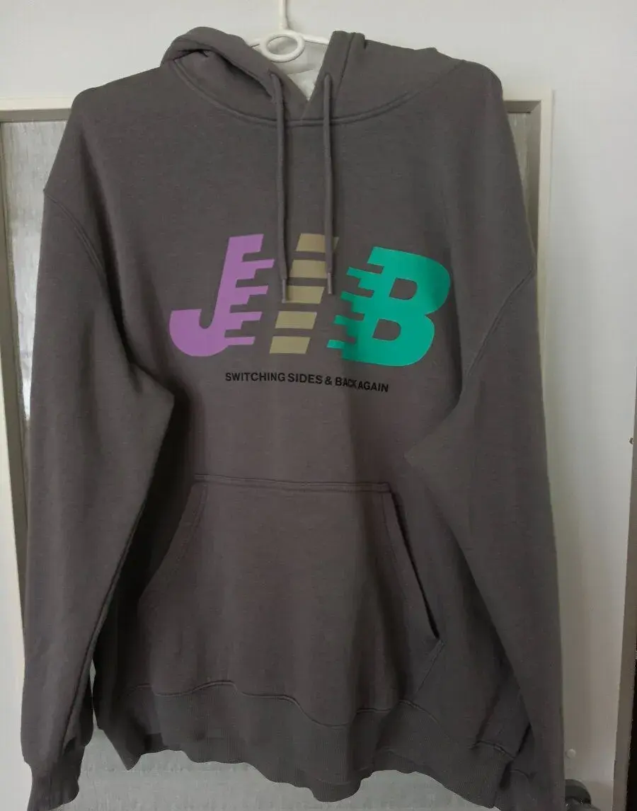 Mikina šedá klokanka H&M vel.XL