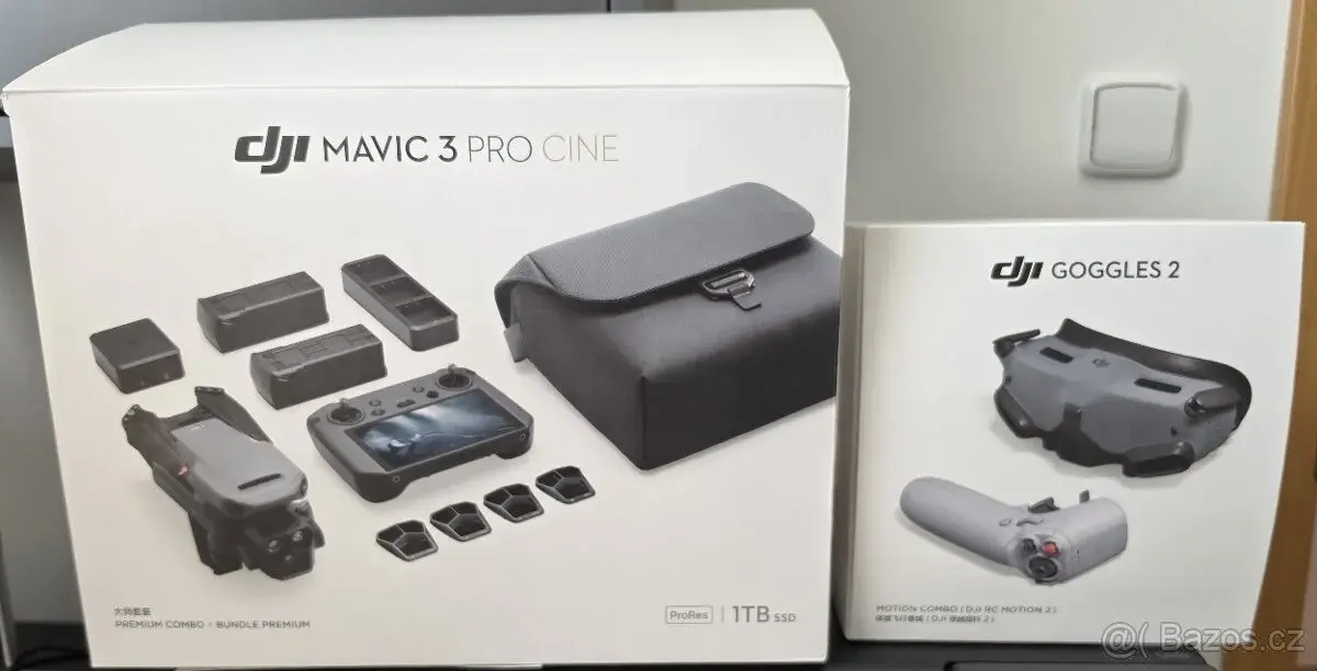 DJI Mavic 3 Pro Cine Premium Combo + DJI Goggles 2 STAV