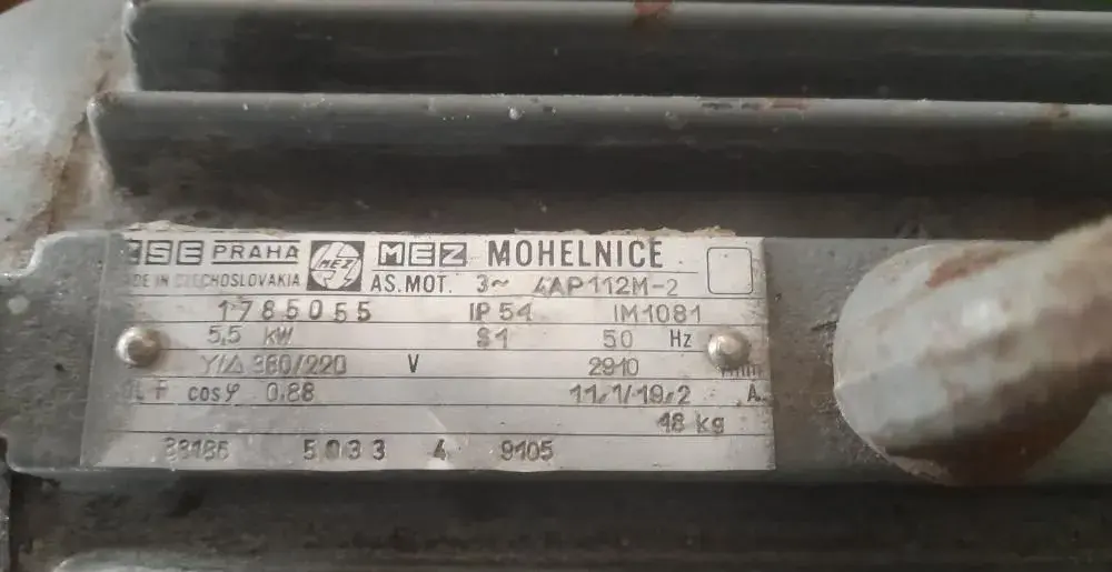 elektromotor 5,5 Kw