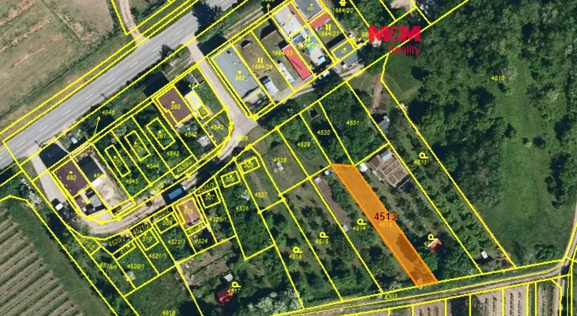 Prodej zahrady, 285 m², Brod nad Dyjí