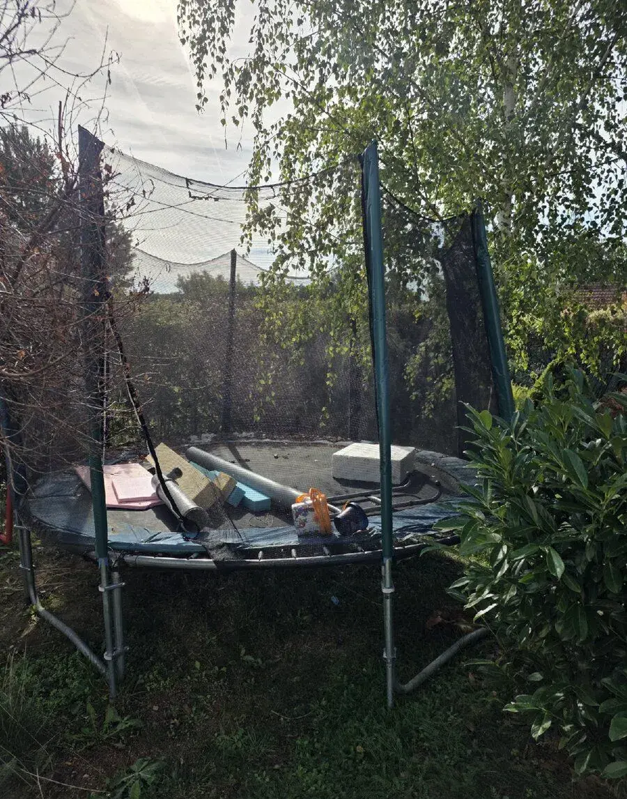 Trampolína zdarma za odvoz