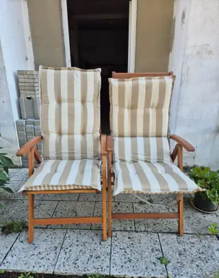 2x skladaci kresla JUTLANDIA