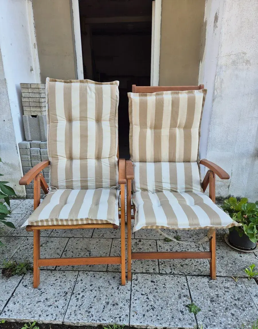 2x skladaci kresla JUTLANDIA