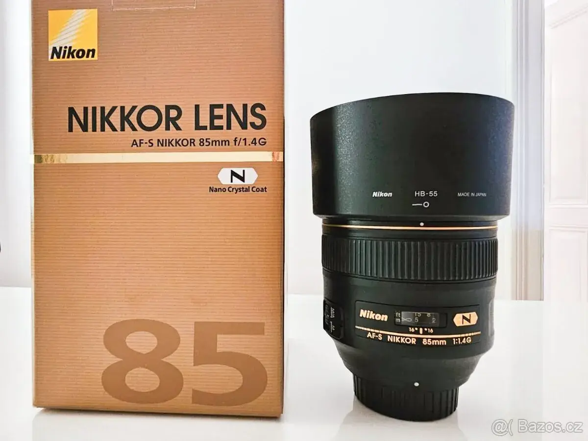 Nikon AF-S NIKKOR 85mm f/1.4G stav