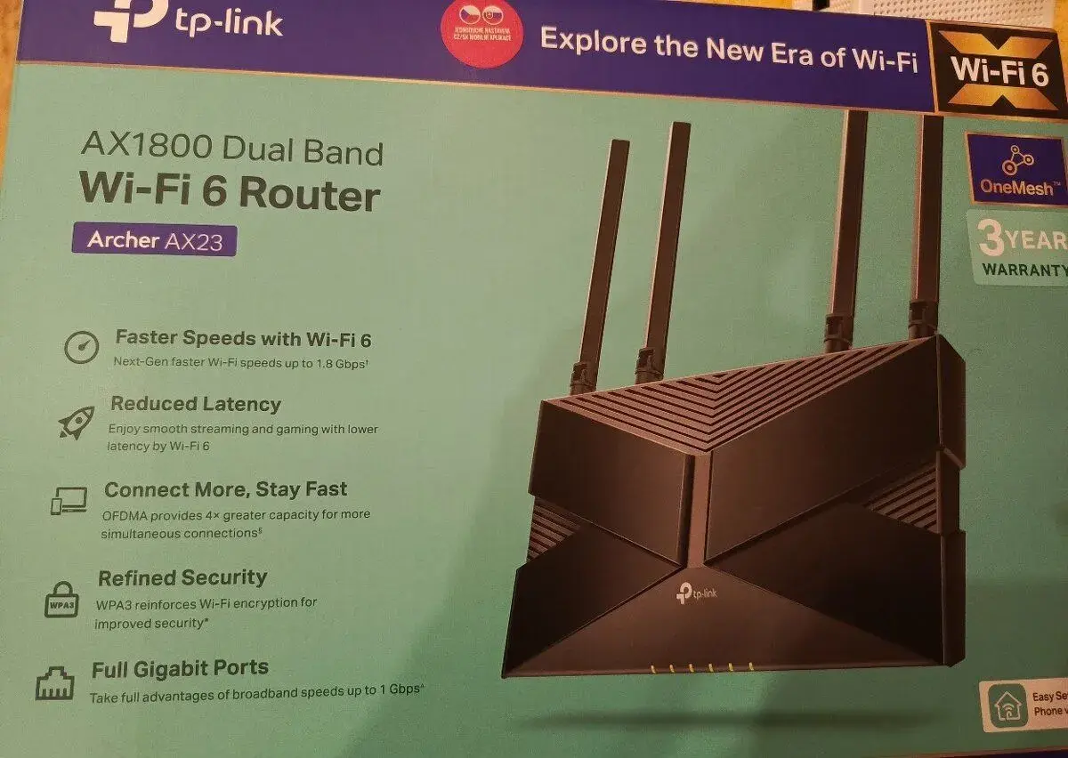 Router TP-Link Archer AX23 WiFi6