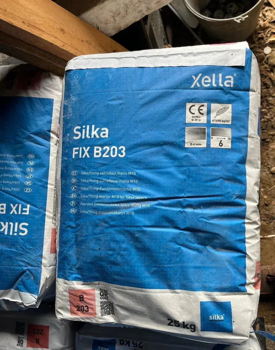 Zakládací malta Silka Fix B203