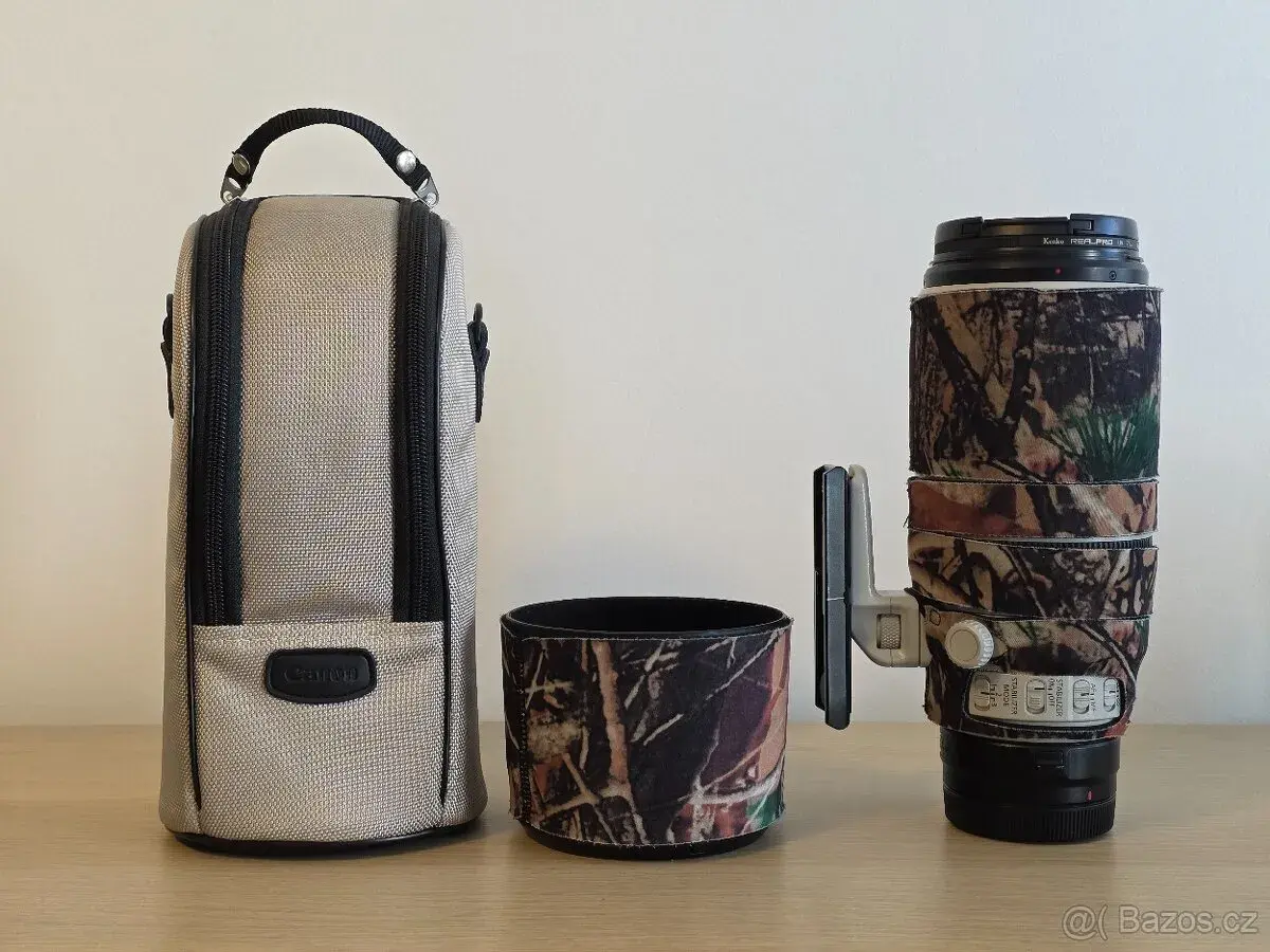 Canon EF 100–400mm f/4.5–5.6L IS II USM + RF adaptér