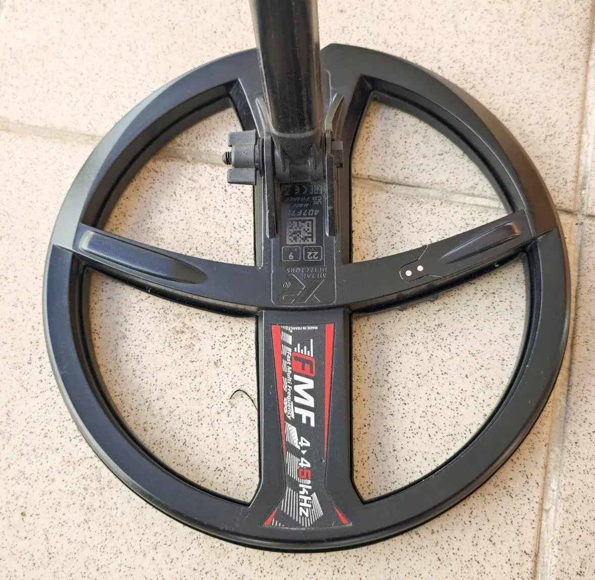 XP Deus 2 -cívka FMF 22cm, sluchátka WSA II, kabely, krytka