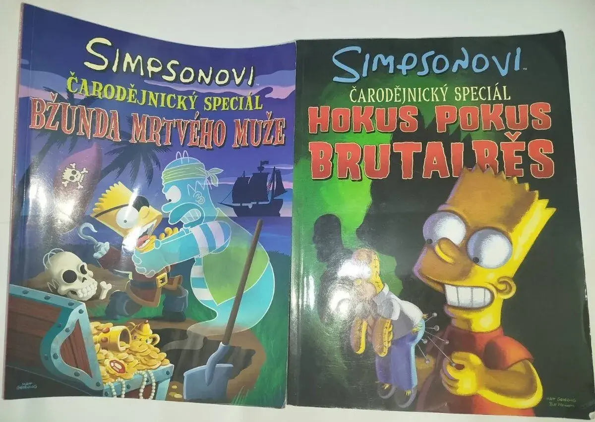 Komiksy Simpsonovi - Čarodějnický speciál