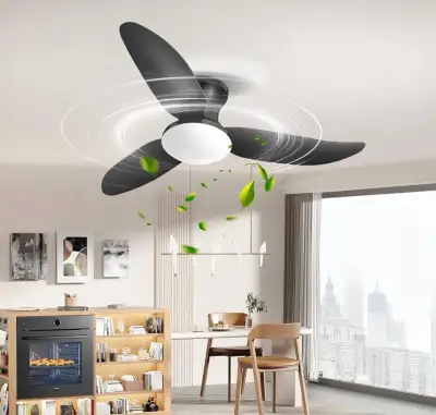 Stropní svítidlo s ventilátorem Ø100 cm,