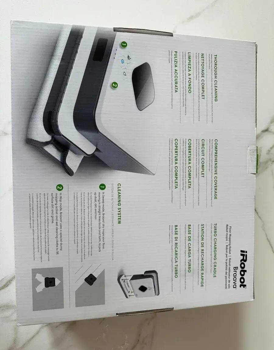 robot sprzątający irobot braava 390 turbo