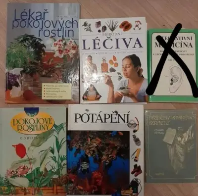Kniha o zdraví, knihy o rostlinách, léčivech