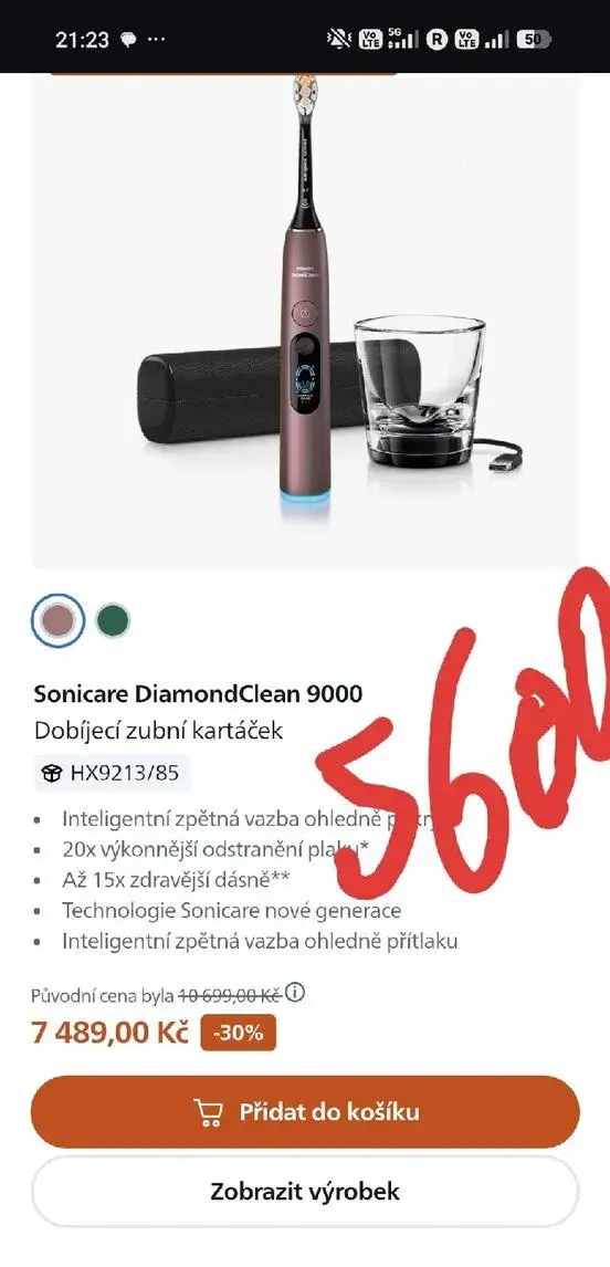 Philips Sonicare DiamondClean 9000