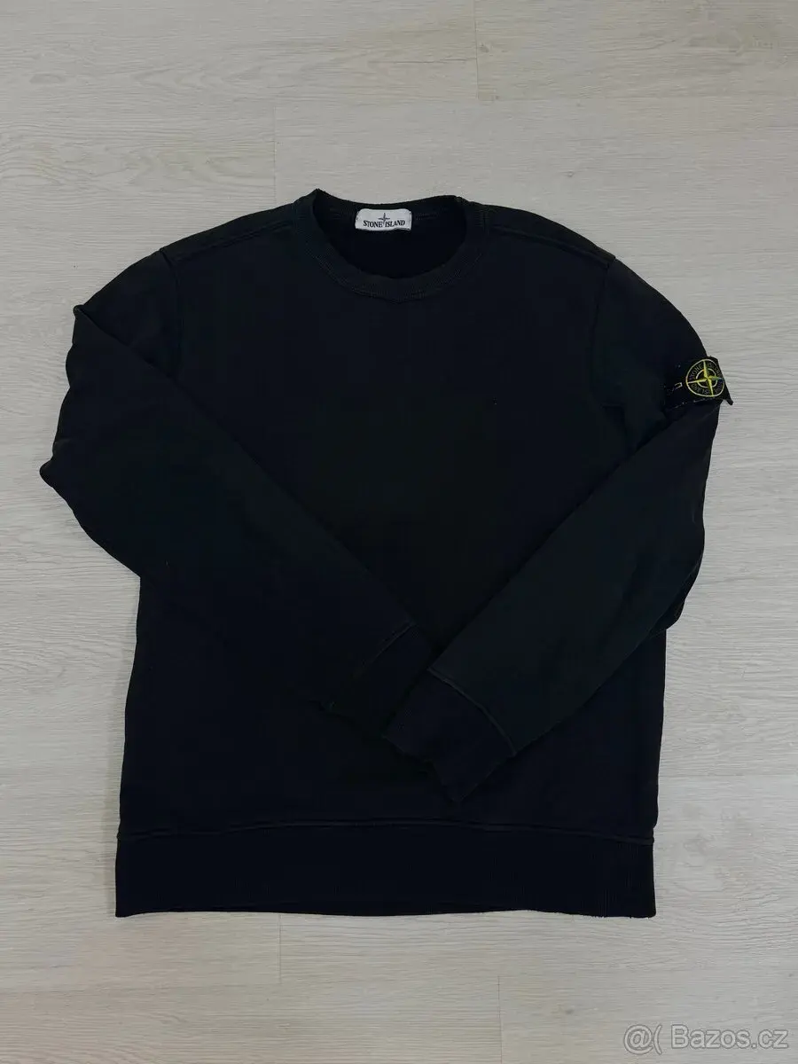 Stone Island – černá mikina 🖤 originální