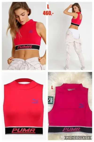 Dámská sportovní podprsenka/top PUMA vel. L sedí M