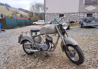 Iso Moto 125, dvoupíst r.v. 1954 VÝPRODEJOVÁ CENA