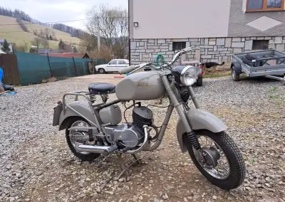 Iso Moto 125, dvoupíst r.v. 1954 VÝPRODEJOVÁ CENA