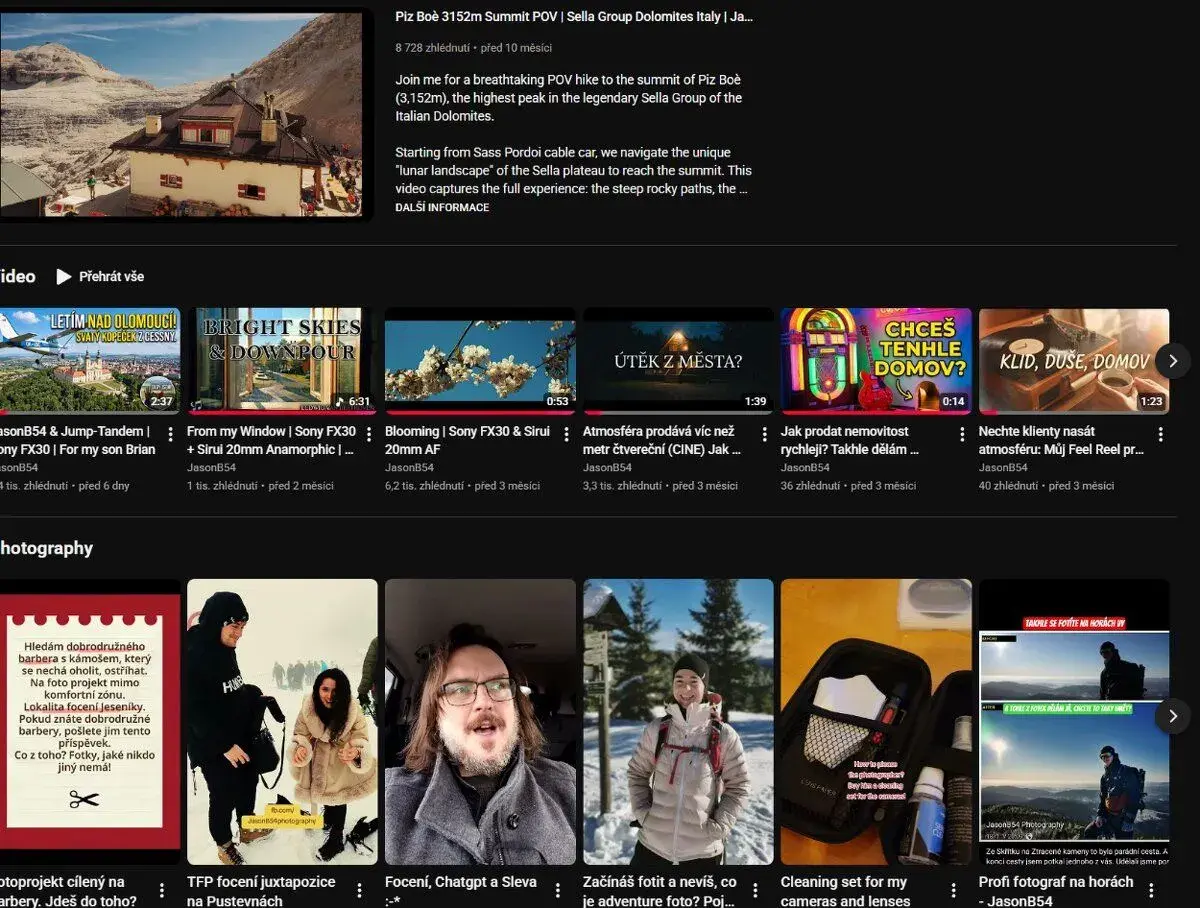 B2B Výpomoc pro fotografy a kameramany: Třídění fotek, hrubý