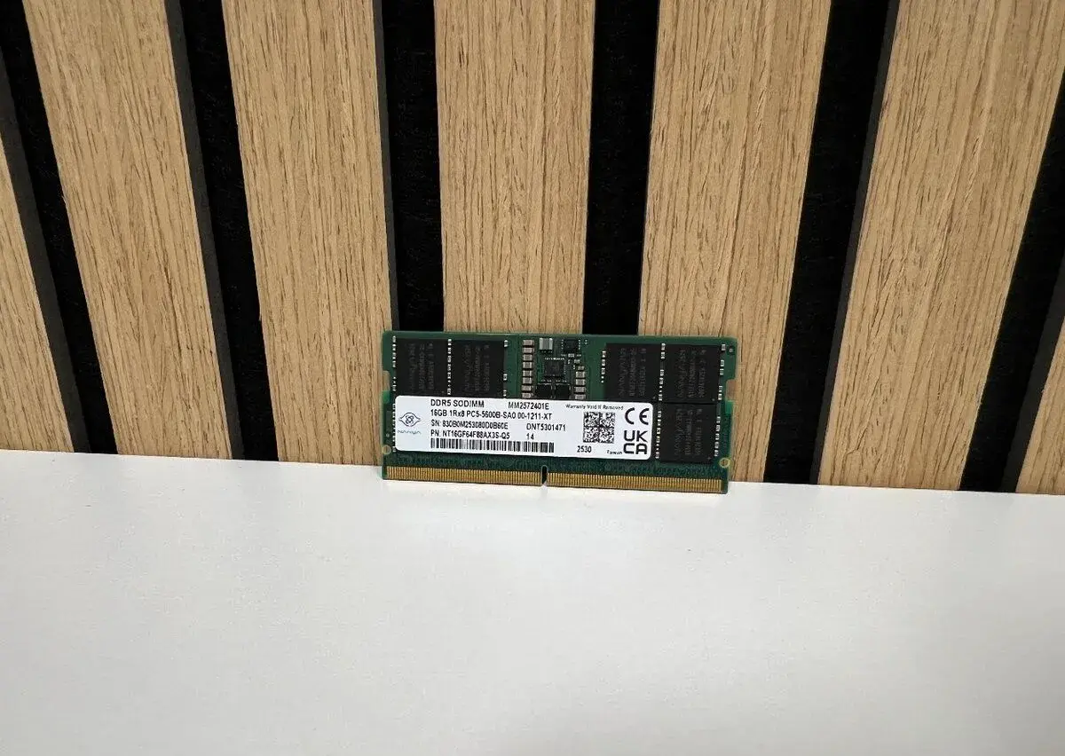 DDR5 16GB 5600MHz SO-DIMM +Možnost Adaptér do PC