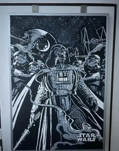 Obraz Darth Vader Star Wars 70x100cm
