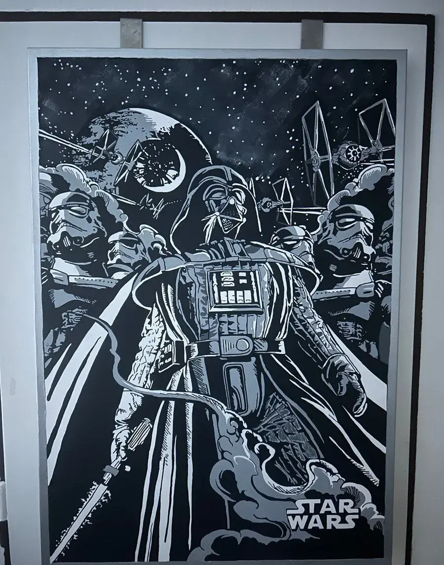 Obraz Darth Vader Star Wars 70x100cm