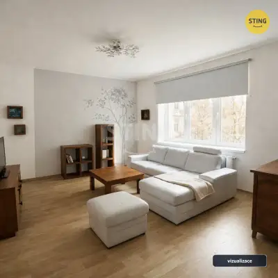 Pronájem zařízeného bytu 2+1, 75 m², centrum Ostravy, 136582