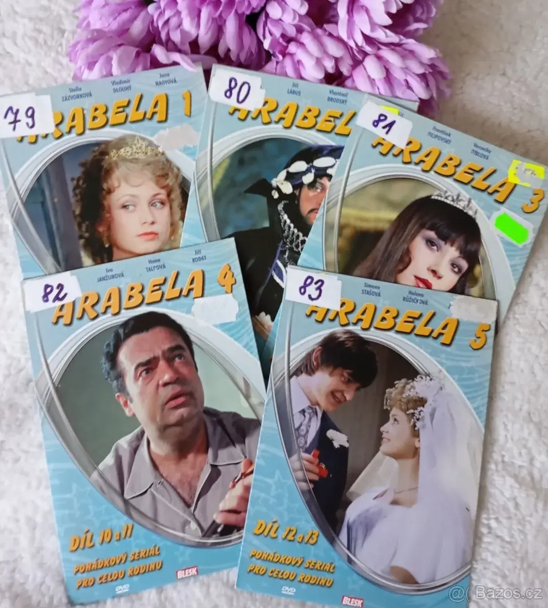 Kompletní seriál Arabela na 5 DVD 13 dílů + bonusy– Edice Bl
