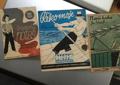 Trampský notes,písničky,noty