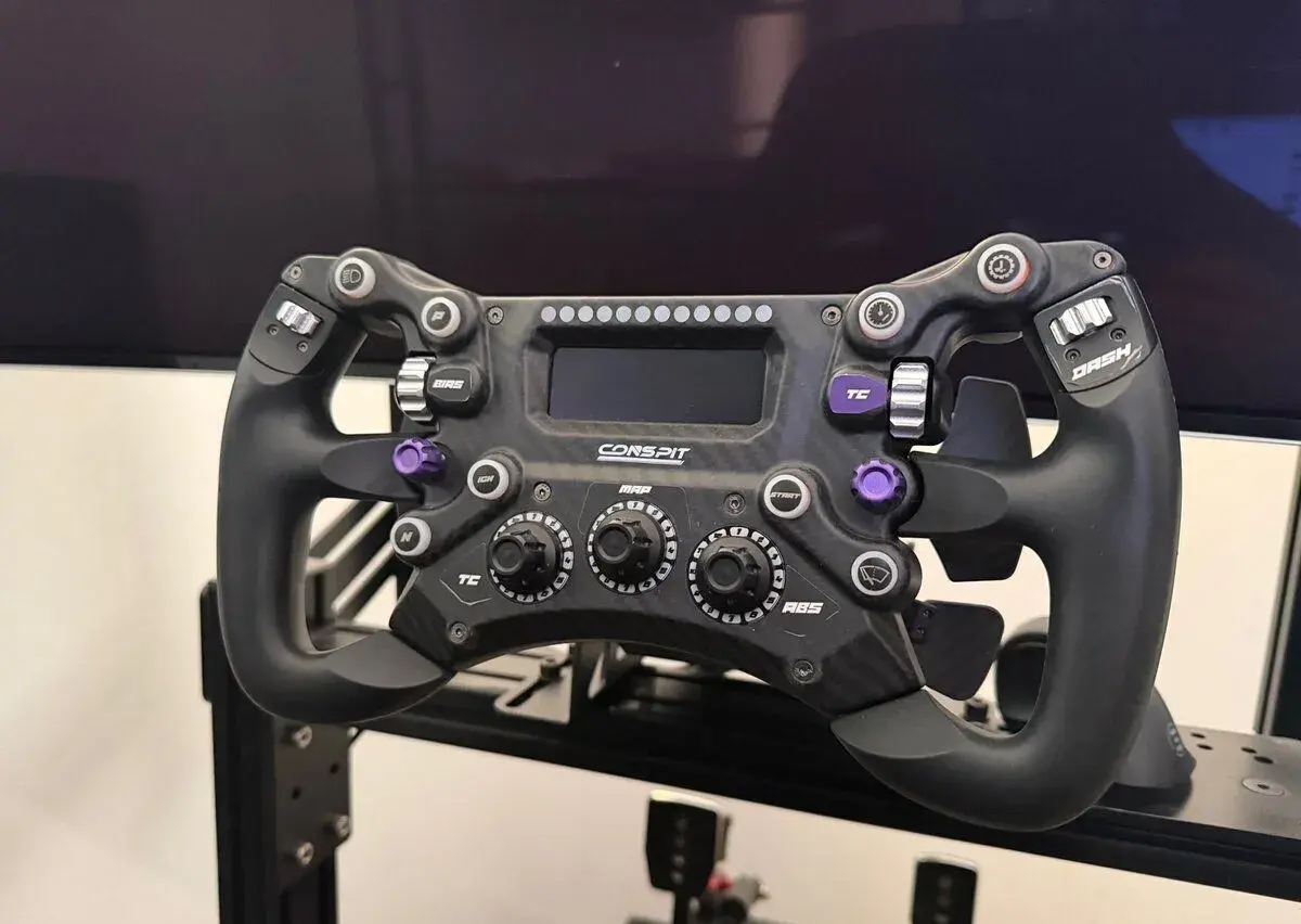 Volant a základna Conspit Ares 12Nm + 300 GT + CDP QR