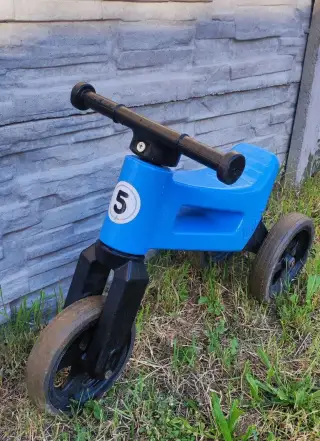 FUNNY WHEELS RIDER 2v1 ODRÁŽEDLO MODRÉ