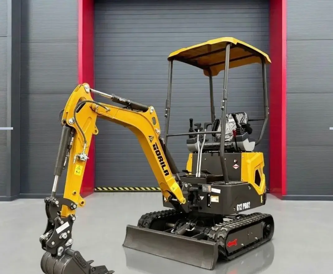Minibagr GORILA G12 PRO 2026 – KUBOTA – + příslušenstv