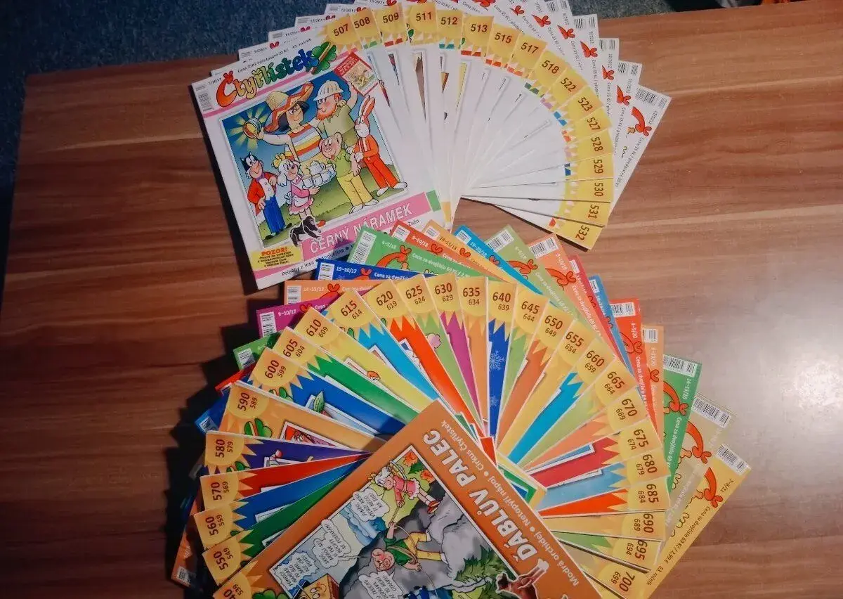 Čtyřlístek, čtyřlístky č. 500. - 780.