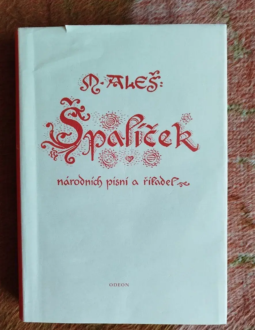 Špalíček národních písní a říkadel , M. Aleš