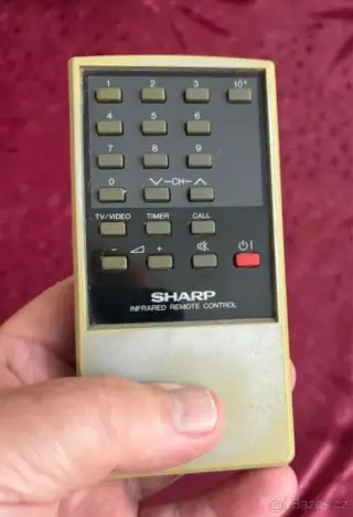 Dálkové ovládání SHARP INFRARED REMOTE CONTROL
