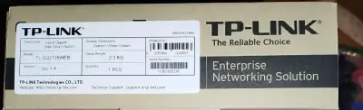 NOVÝ switch TP-Link TL-SG2109WEB Switch 8xgigabit port/1xSFP