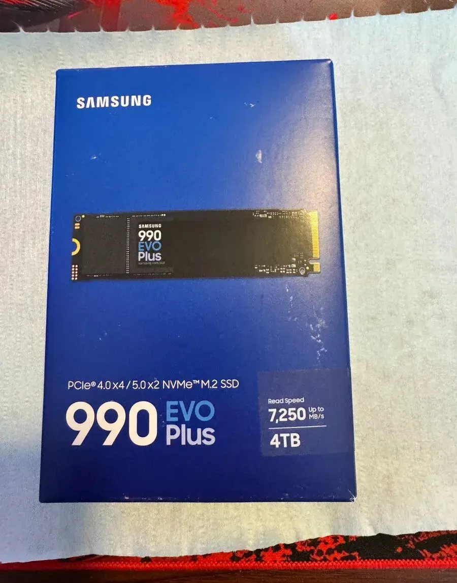 Samsung 990 EVO Plus 4TB NVMe SSD – 100% zdraví, origináln