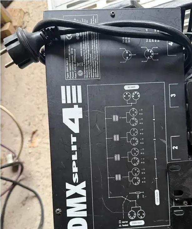 DMX spliter - EURILITE DMX SPLIT 4