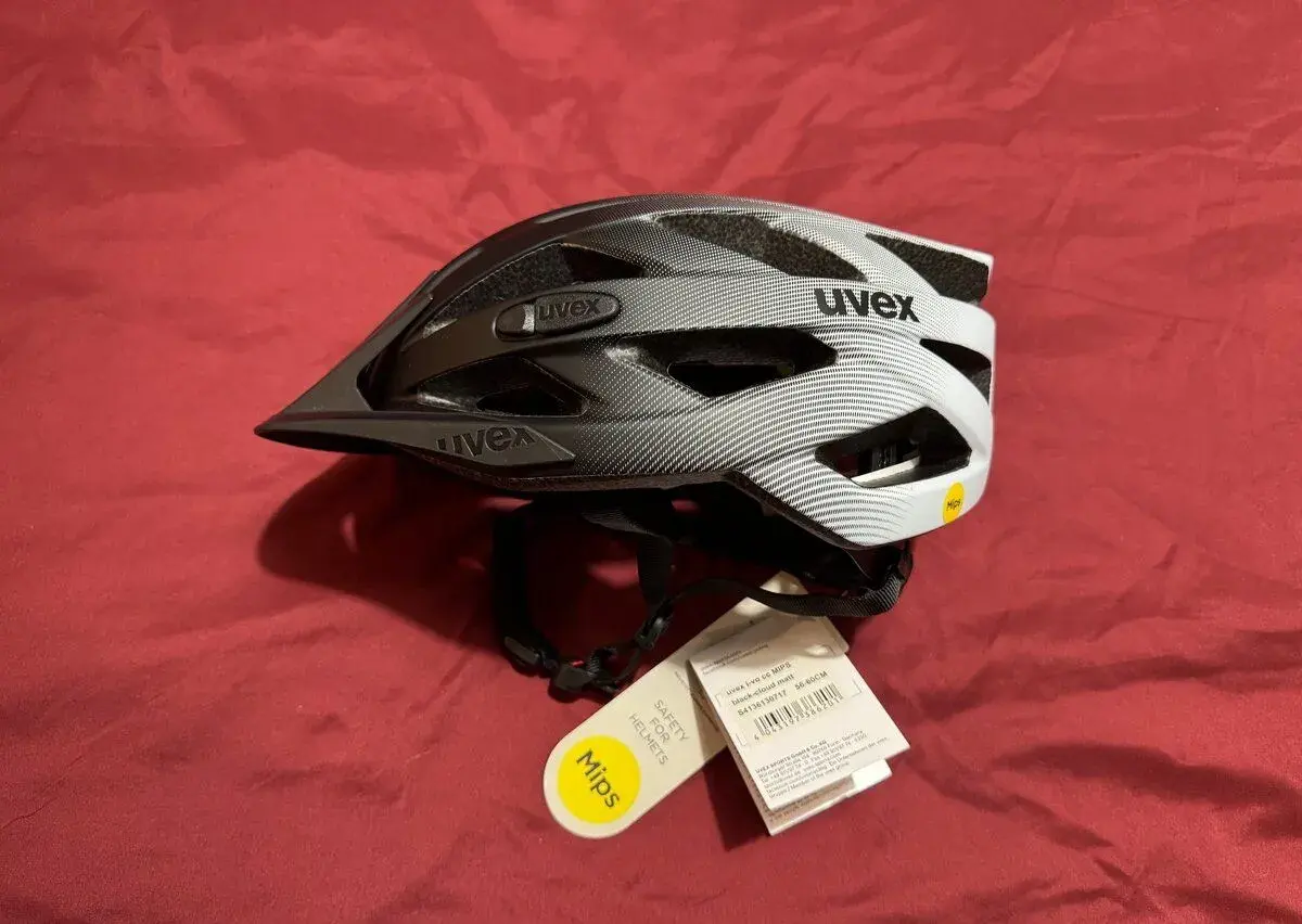 Cyklistická helma UVEX I-VO CC MIPS Black-Cloud Matt - 56-60