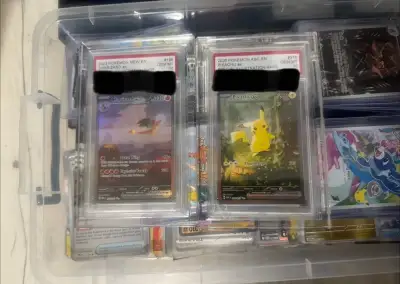 Pokemon sbírka kartička 2x psa 10 plus cca 5000 kartiček