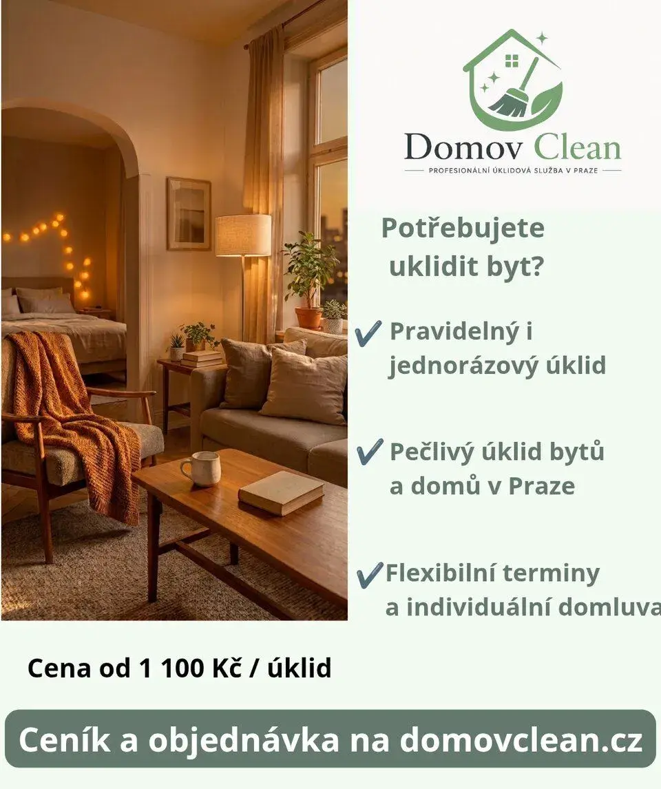 Spolehlivý a pečlivý úklid domácností a bytů – Praha