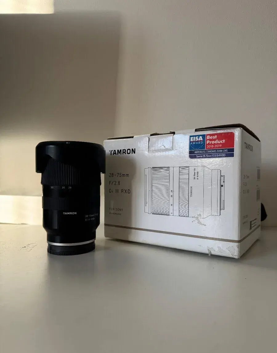 Tamron 28-75mm f/2.8 Di III RXD pro Sony FE