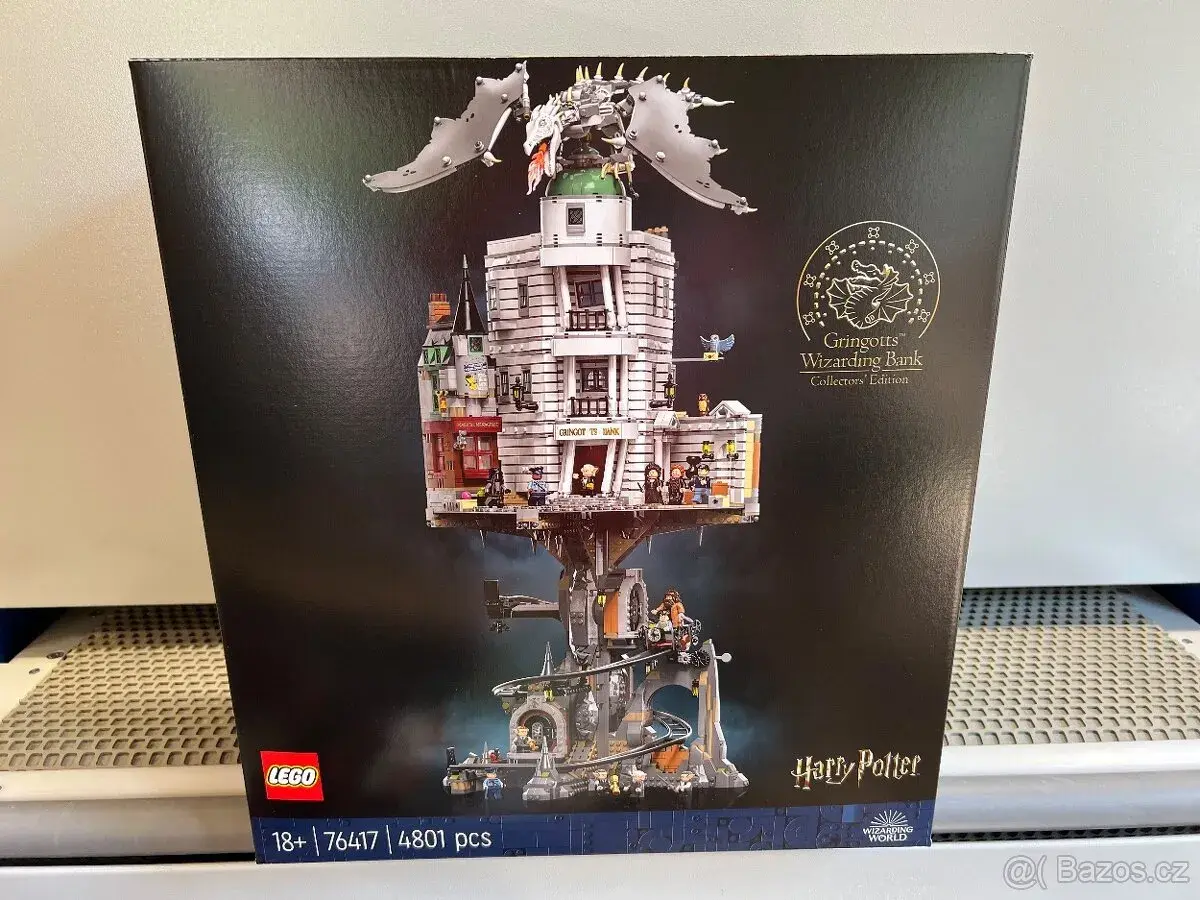 LEGO 76417 Gringottova kouzelnická banka – sběratelská edice