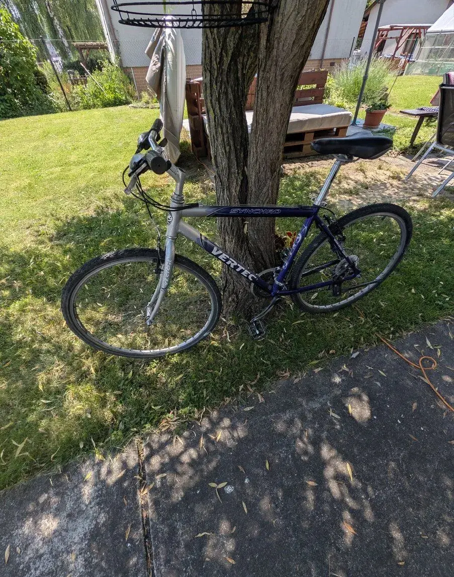 kolo Vertec Synchro 19" – osazení Shimano, 3x7 převodů